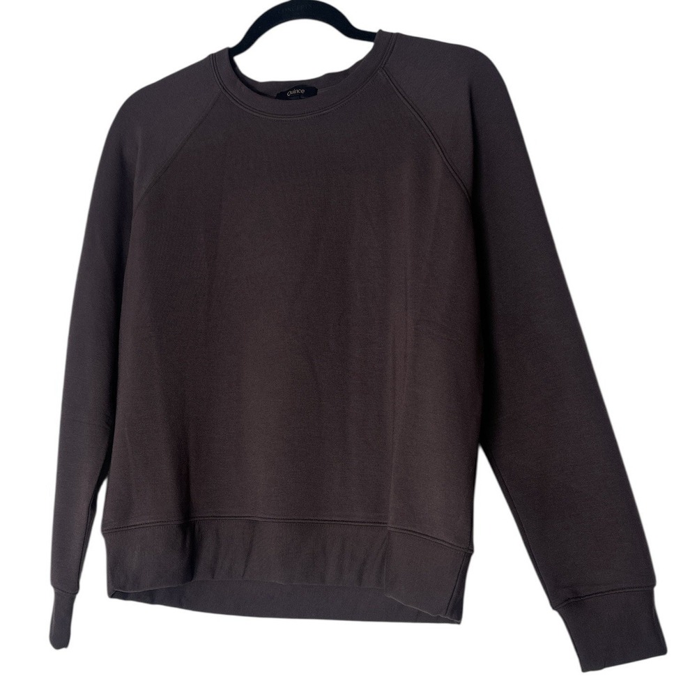 Quince Sweatshirt Top Women's Small Tencel Modal‎ Blend Pullover Cozy Outdoor